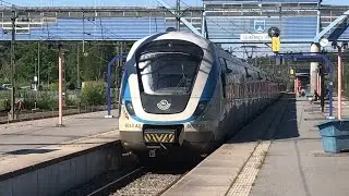 Tåg i Upplands Väsby och Arlanda C inkl. X3000, X60, X40, RC6, Arlanda Express och Mälartåg.