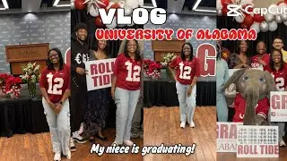 VLOG:GRADUATION UNIVERSITY OF ALABAMA!! ROLL TIDE 