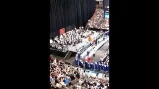 1st half of Manchester Memorial High Graduation