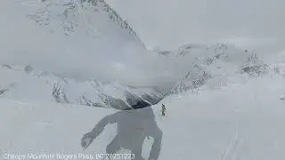 Cheops Mountain Rogers Pass, BC 20251223