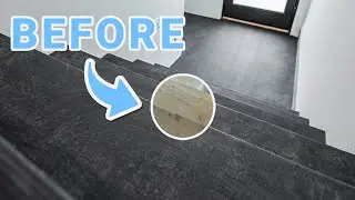 Concrete Overlay Stair Transformation | Start to Finish