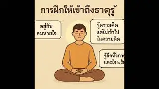 Podcast 03 การฝึกปฏิบัติให้เข้าถึงธาตุรู้