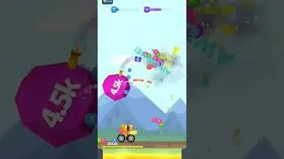 Ball blast boss mode with Max power of shotgun cannon #ballblast #ballgame #gaming #ballblaster