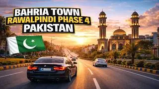Rawalpindi&rsquo;s Bahria Town Phase 4 | Full 4K Drive Experience