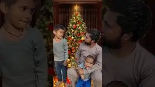advika Ne sajaya xmas tree #entertament #ytshorts #goviral #viralshort #inspirtion #SantaClaus