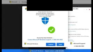 +1 866-494-3965 Удаление поддельного оповещения службы поддержки Windows.