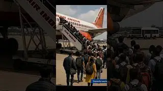 Ahmedabad To London Air India Flight ✈️😭 #ahmedabad #london #airindia