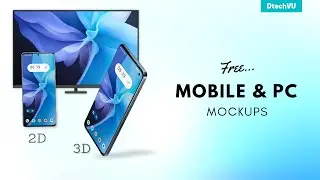 Create Free Smartphone Mockups In Android | 3 Best Apps to Create 2D & 3D Mobile Mockups (Hindi)