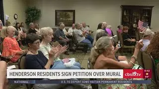 East Texans sign petition over mural's design