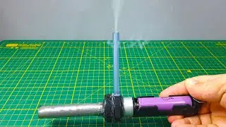 Mini Duman Makinesi - Dc Motor ile duman jeneratörü yapma