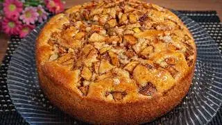 Omas leckerster Apfelkuchen!🍎Einfach und schnell wie noch nie!