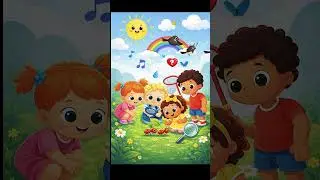 Nursery rhyme (HELLO SUN UP IN THE SKY, HELLO PLANTS GROWING HIGH)