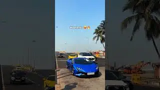 SOUTH BOMBAY ROADS ON WEEKENDS 🥰 #viral #youtubeshorts #supercars #automobile #like