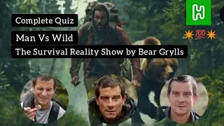 Animals and Nature Quiz | Man Vs Wild The Survival Reality Show by Bear Grylls Quiz | #manvswild #gk