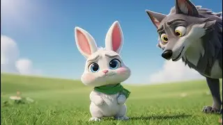 Brave Bunny Saves His Family 🐰 | Cute Animal Cartoon for Kids
