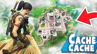 UNE CACHETTE DANS LE CIEL !! (cache cache fortnite)
