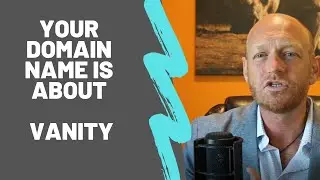 Your domain name purchase is about vanity...