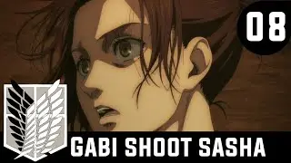 Gabi Shoot Sasha | Attack on Titan (Season 4 Episode 8) - English Subtitle