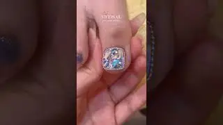 여름에 풀스톤 너무이쁘죠? #네일아트 #풀스톤 #nailvideos