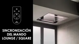&iquest;C&oacute;mo sincronizar el mando a distancia del rociador Lounge / Square?