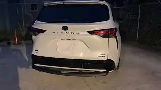 Guard Your Ride, Effortlessly! 🚐💥 PEERLESS Rear Bumper Protection for your Toyota Sienna