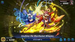 Uzuhime The Manifested Mikanko New animation 4K Yugioh Master Duel 2.5.0