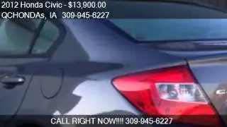 2012 Honda Civic EX-L Sedan 5-Speed AT for sale in Eldridge,