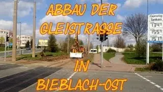 Tag 1~Abbau der Gleistrasse in BieblachOst  (29.April 2013)