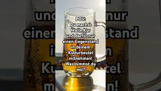 Malle Kur - was nimmst Du in deinem Kulturbeutel mit? #troglauer #ballermann