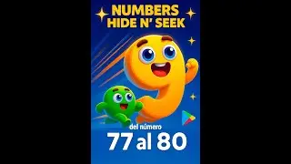 &iexcl;Del 77 al 80! Aventura en Numbers Hide N' Seek - PARTE 1