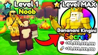 Starting Over as NOOB with OP SECRET BOSS in Monkey Ascension!