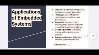 Embedded systems and IoT, Electronics and Communication Engineering, Jai Shriram Engineering