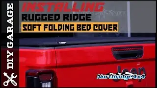 How To Install a Rugged Ridge Soft Folding Bed Cover in a Jeep Gladiator