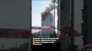 Mumbai Blaze: Thick Smoke & Chaos at JMS Business Centre