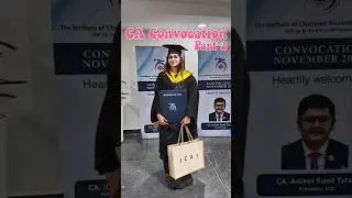 CA Convocation #convocationceremony #icai #motivation