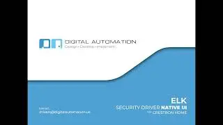 Digital Automation Crestron Home ELK Native Driver