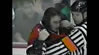 Ruslan Salei Headbutts Sergei Krivokrasov Feb. 1st, 1998
