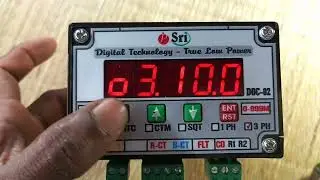 Sri Digital Technology True Low Power Electrical Controller with LED Display for Current Measurement