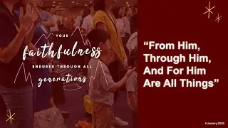 4 January 2026 | English Worship Service | 