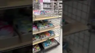 Come yarn shopping with me!! #crochet #yarn #art #shopping