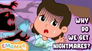 Mo Has A NIGHTMARE | Why Do We Have Bad Dreams? | Learning Videos | Kids Cartoon | EMoMee