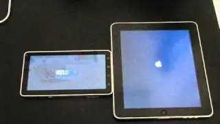 ipad Vs, ViewPad 7 (booting speed test)