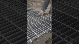 Inside the Making of 15W4 Steel Bar Grating | Precision Welding & Heavy-Duty Engineering #welding