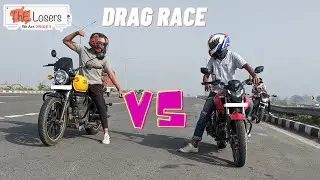 Hero xtreme 160R vs Royal Enfield Meteor 350 1km Drag Race