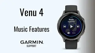 Venu&reg; 4 | Music Features | Garmin Support