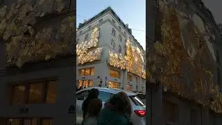 🇫🇷Beautiful Street in Paris-Rue Saint-Honor&eacute; 75001#paris4kwalker#voyage#paris #france #noel 16/12/23