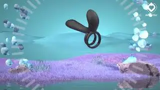 INTOYOU&reg;️SYNKOX GIRTH GAINER VIBRATING DOUBLE COCKRING