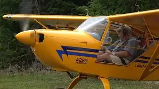 mikes aerotrek A220 departure concrete july 2017a movie
