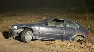 BMW E36 323ti STREET RAIN SESSION