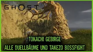 Ghost of Yotei - Alle Duellb&auml;ume Tokachi Gebirge | Bossfight Takezo der Unerreichte | 5 Talismane